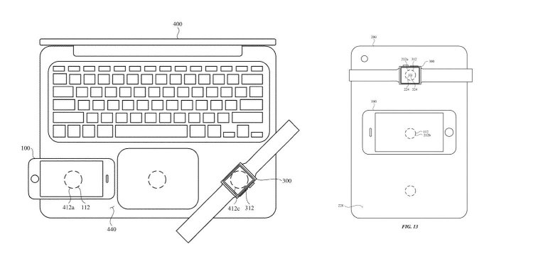  mematenkan desain pengisian daya nirkabel MacBook yang mengisi daya perangkat lain