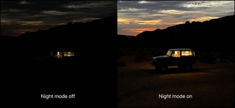 "Night Mode" pada Kamera Smartphone