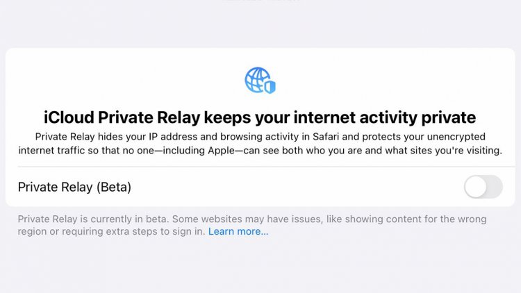 iCloud Private Relay   akan diluncurkan sebagai fitur beta publik